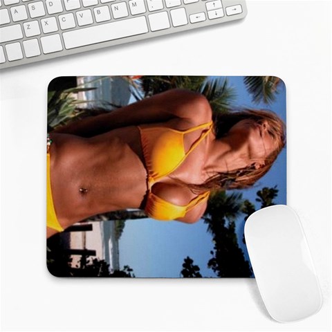 bikini Large Mousepad from ArtsNow.com Front