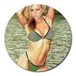 bikini Round Mousepad