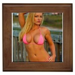 bikini_modelDS Framed Tile