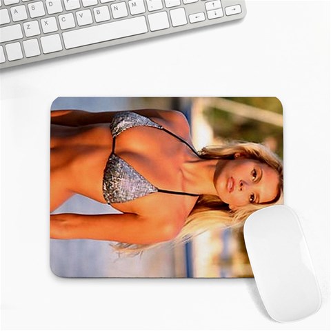 bikini Small Mousepad from ArtsNow.com Front