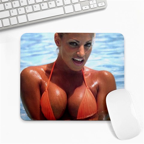 bikini Large Mousepad from ArtsNow.com Front