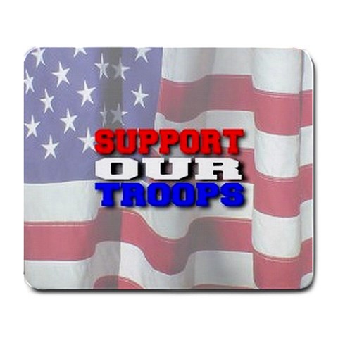 patriotic Large Mousepad from ArtsNow.com Front