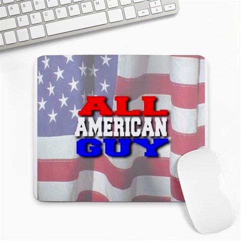 patriotic Large Mousepad from ArtsNow.com Front