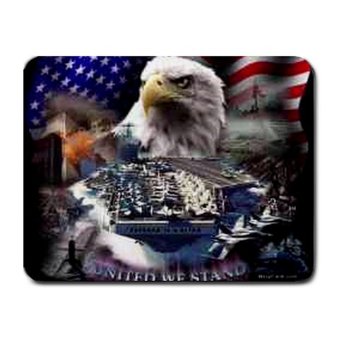 patriotic Small Mousepad from ArtsNow.com Front