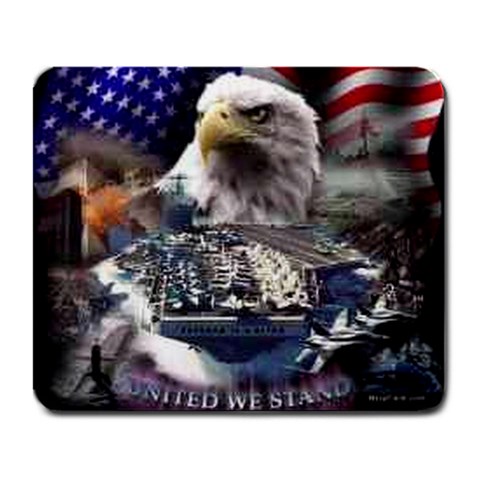 patriotic Large Mousepad from ArtsNow.com Front