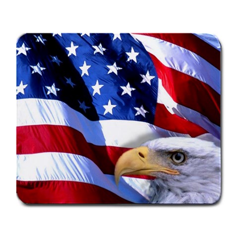 patriotic Large Mousepad from ArtsNow.com Front