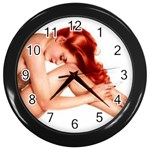 pinup Wall Clock (Black)