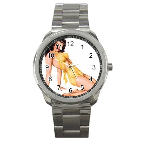 RTY Sport Metal Watch from ArtsNow.com Front