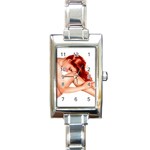 RFV Rectangular Italian Charm Watch