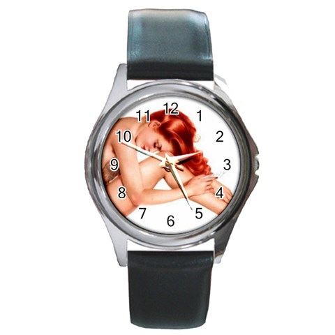 RFV Round Metal Watch from ArtsNow.com Front