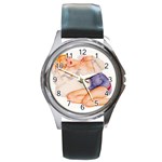 GHJ Round Metal Watch