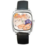 GHJ Square Metal Watch