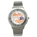 GHJ Stainless Steel Watch