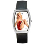 847746~Varga-Girl-Posters Barrel Style Metal Watch