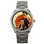 Pin-up Sport Metal Watch