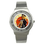 Pin-up Stainless Steel Watch