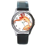 Petty_pin-up Round Metal Watch