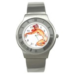 Petty_pin-up Stainless Steel Watch