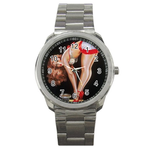 untitled Sport Metal Watch from ArtsNow.com Front