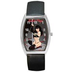 pinupgirls4 Barrel Style Metal Watch