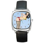 PINUP063 Square Metal Watch