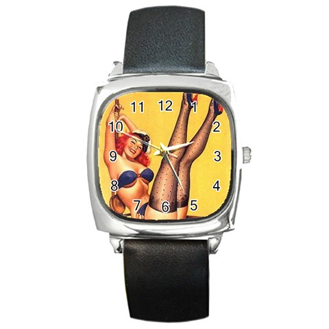 driben14 Square Metal Watch from ArtsNow.com Front