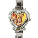 driben14 Heart Italian Charm Watch