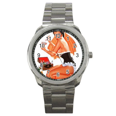 cbr002 Sport Metal Watch from ArtsNow.com Front