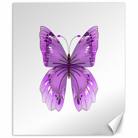 Purple Awareness Butterfly Canvas 20  x 24  (Unframed) from ArtsNow.com 19.57 x23.15  Canvas - 1