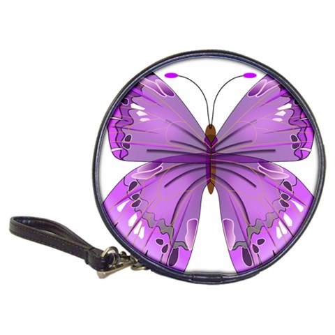 Purple Awareness Butterfly CD Wallet from ArtsNow.com Front