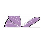 Purple Awareness Butterfly 2 Bumper Sticker 10 Pack