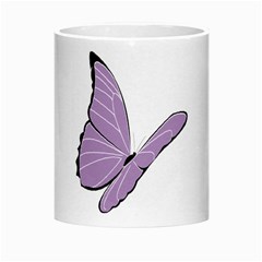 Purple Awareness Butterfly 2 Morph Mug from ArtsNow.com Center