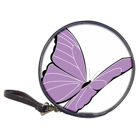 Purple Awareness Butterfly 2 CD Wallet from ArtsNow.com Front