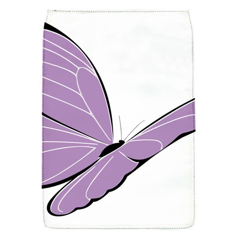 Purple Awareness Butterfly 2 Removable Flap Cover (Small) from ArtsNow.com Front