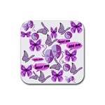 Invisible Illness Collage Drink Coaster (Square)