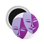 Comedy & Tragedy Of Chronic Pain 2.25  Button Magnet