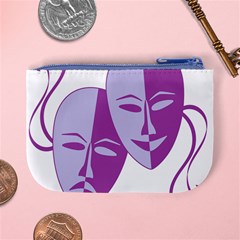 Comedy & Tragedy Of Chronic Pain Coin Change Purse from ArtsNow.com Back