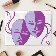 Comedy & Tragedy Of Chronic Pain Cosmetic Bag (XL) from ArtsNow.com Back