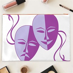 Comedy & Tragedy Of Chronic Pain Cosmetic Bag (XXL) from ArtsNow.com Back