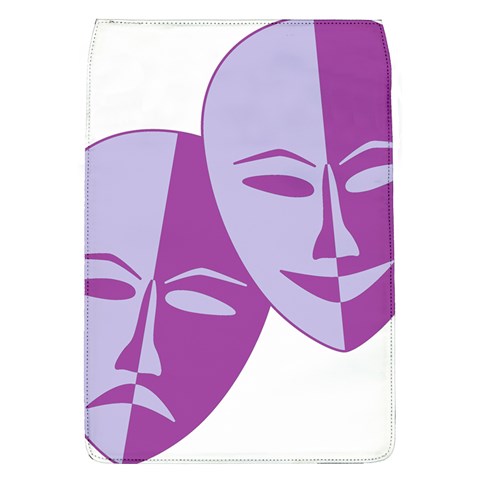 Comedy & Tragedy Of Chronic Pain Removable Flap Cover (Large) from ArtsNow.com Front