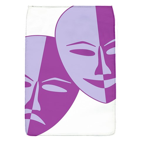 Comedy & Tragedy Of Chronic Pain Removable Flap Cover (Small) from ArtsNow.com Front