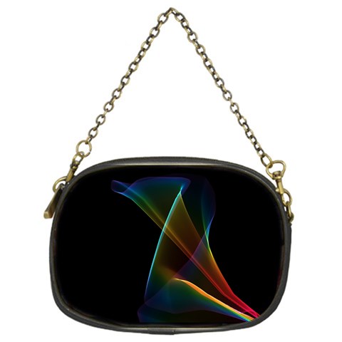 Abstract Rainbow Lily, Colorful Mystical Flower  Chain Purse (One Side) from ArtsNow.com Front