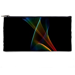 Abstract Rainbow Lily, Colorful Mystical Flower  Pencil Case from ArtsNow.com Front