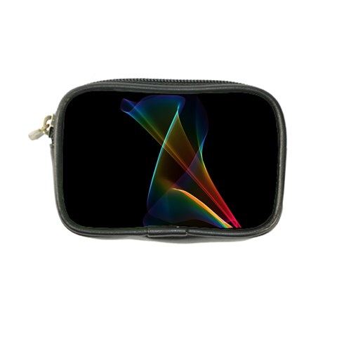 Abstract Rainbow Lily, Colorful Mystical Flower  Coin Purse from ArtsNow.com Front