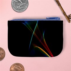 Abstract Rainbow Lily, Colorful Mystical Flower  Coin Change Purse from ArtsNow.com Back