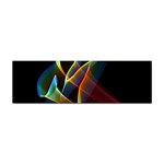 Peacock Symphony, Abstract Rainbow Music Bumper Sticker