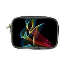 Peacock Symphony, Abstract Rainbow Music Coin Purse from ArtsNow.com Front