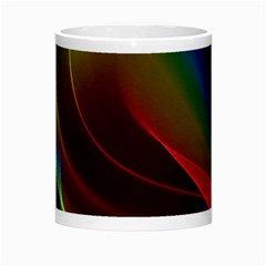 Liquid Rainbow, Abstract Wave Of Cosmic Energy  Morph Mug from ArtsNow.com Center