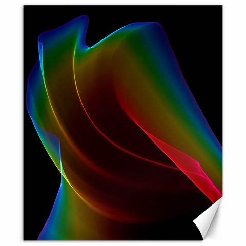 Liquid Rainbow, Abstract Wave Of Cosmic Energy  Canvas 20  x 24  (Unframed) from ArtsNow.com 19.57 x23.15  Canvas - 1