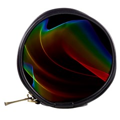 Liquid Rainbow, Abstract Wave Of Cosmic Energy  Mini Makeup Case from ArtsNow.com Back